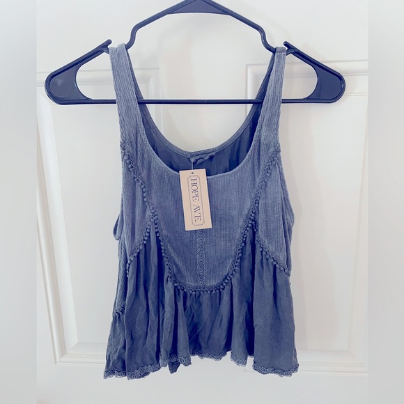 Grey crop top - Picture 1 of 3